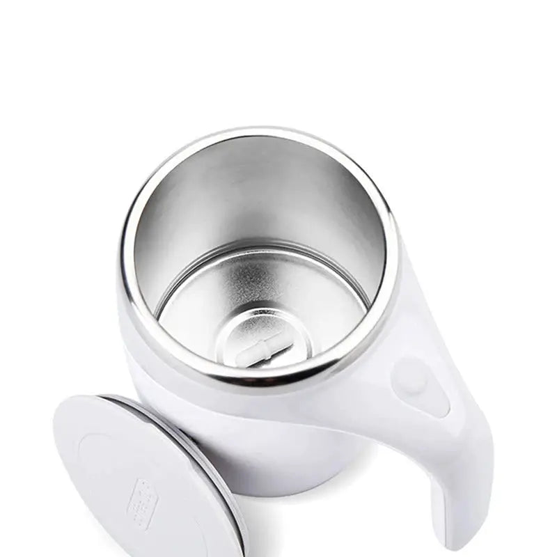 Automatic Stirring Cup Mug Rechargeable Portable Electric Stirring Stainless Steel Magnetic Base For Coffee And Tea