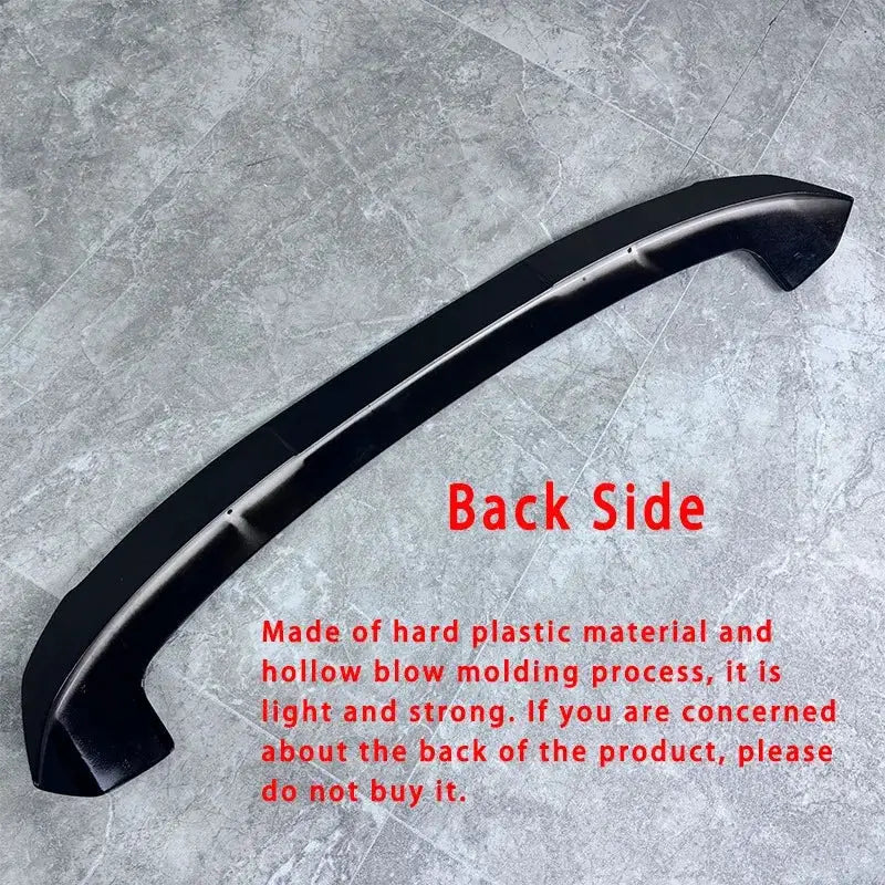 Simples Market BMW F20/F21 rear roof spoiler cap, black hard plastic