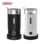 HiBREW Milk Frother And Chocolate Mixer For Cold And Hot Latte Cappuccino With Fully Automatic Milk Warmer M1A Touch
