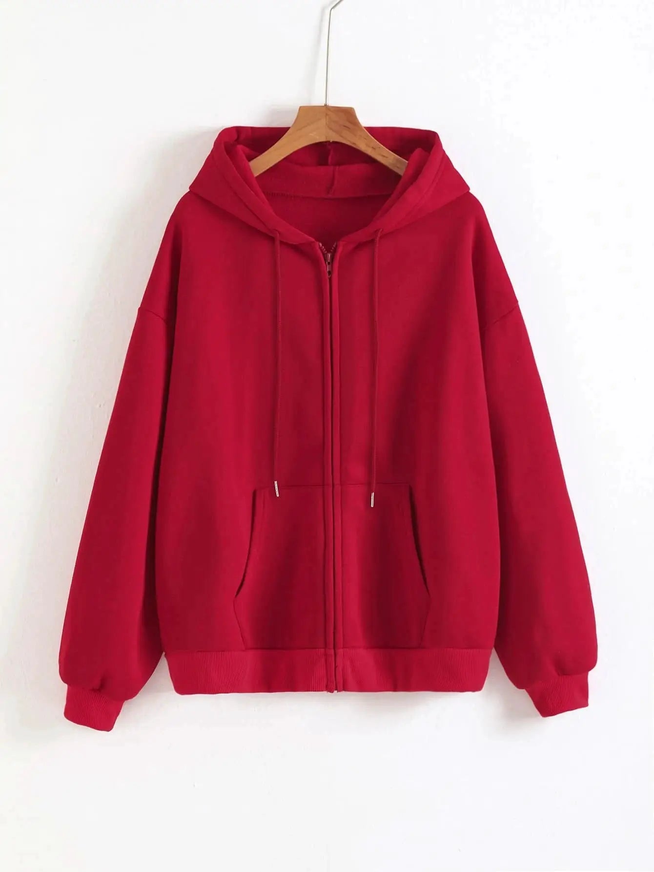 UrbanPulse Womens Fleece Zip Up Hoodie Heavyweight Warmth With Faux Fur Lining For Running And Streetwear