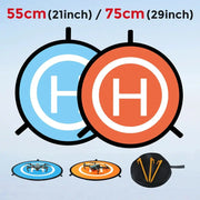 75 Cm Foldable Drone Landing Pad For Quadcopters Universal Waterproof Nylon Takeoff And Landing Mat Lawn Apron
