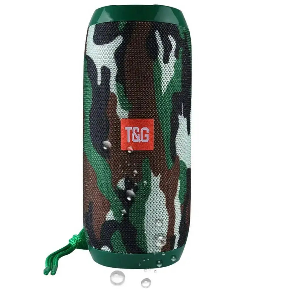 TG117 Outdoor Bluetooth Speaker Portable Wireless Speaker With Dual 5W Drivers And Powerful Bass