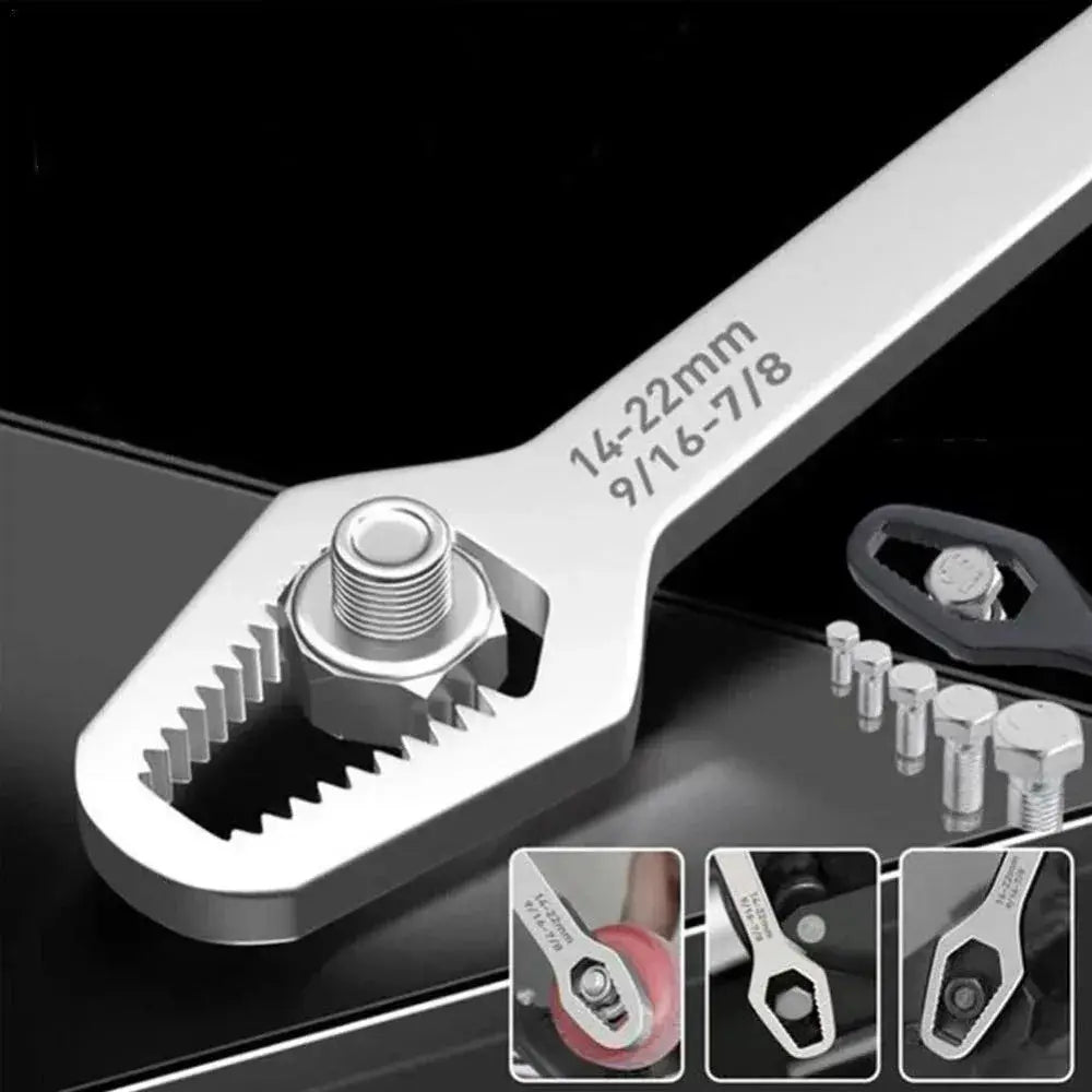 Universal Adjustable Torx Wrench 3 To 17mm Double Headed Self Tightening Spanner For Nuts And Bolts Factory Tools