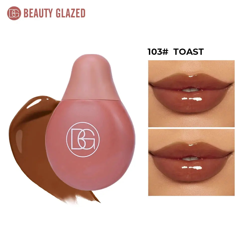 Beauty Glazed 4 Color Lip Gloss And Lip Oil Set High Shine Moisturizing Lip Care For Teens And Adults Lipstick Lip Balm
