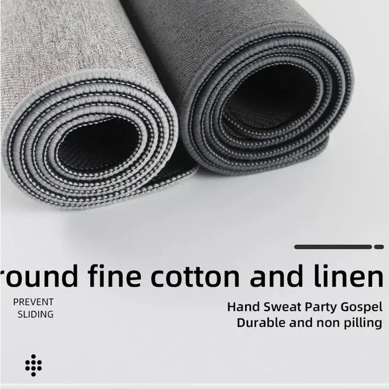 Cotton And Linen Rubber XXL Mouse Pad Large Desk Mat For Gaming PC Keyboard Computer Desk Pad