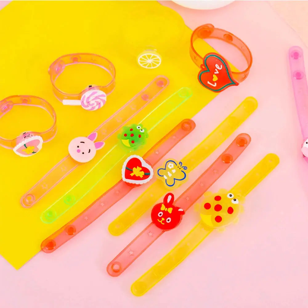 LED Luminous Fun Watches for Kids 12 or 24 Pcs Glow Birthday Party Favors Pinata Fillers Halloween Christmas Gift
