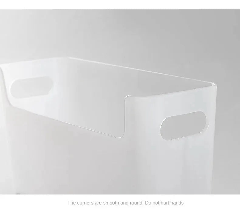 Cling film rack for inside cabinet doors, white plastic organizer by Simples Market