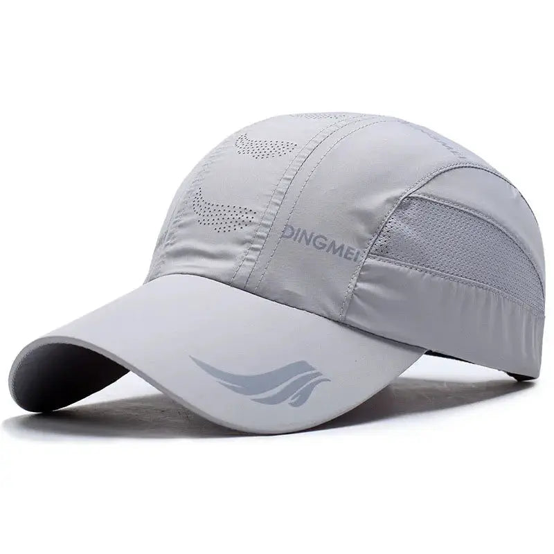 Unisex 2024 Quick Dry Bone Mesh Baseball Cap Snapback Adjustable For Running Golf Sports Canada