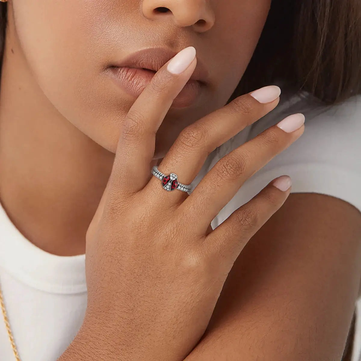 925 Silver Infinite Love Firefly Ring Original Design Zircon Ring For Women High Quality Wedding Jewelry Gift