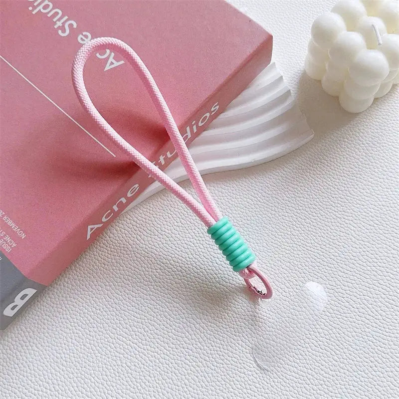 Mobile Phone Lanyard Strap With Patch Attachment For Secure Phone Case Rope Keychain And Hanging Chain