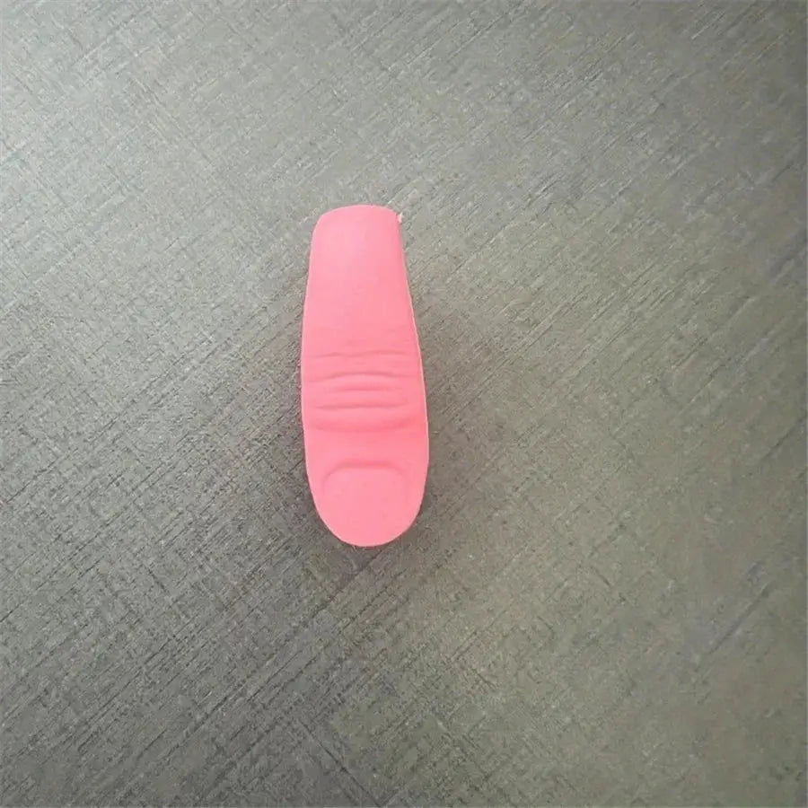Shiatsu thumb pressure point clip, pink hand massage clamp