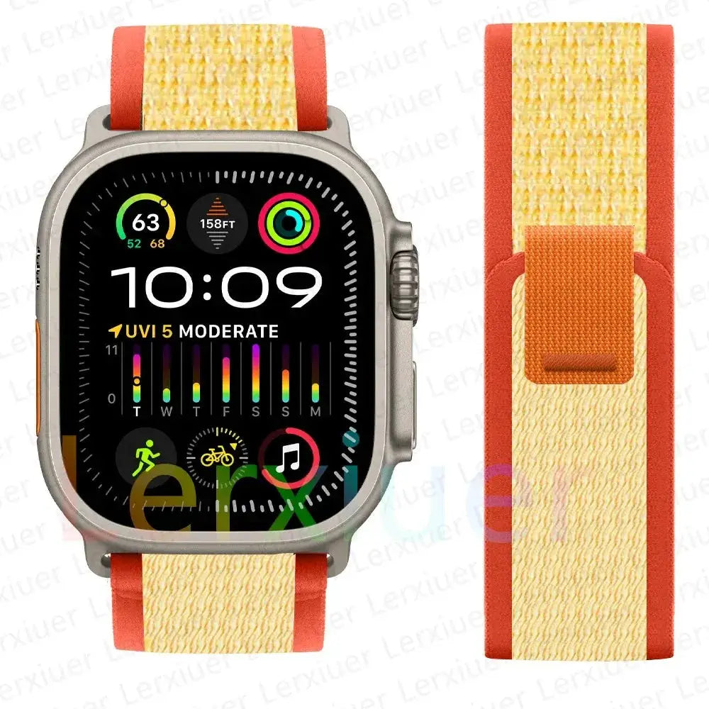 trail loop For apple watch ultra 3 2 Band 49mm 44mm 40mm 45mm 41mm 42mm correa bracelet iWatch series 7 se 8 9 10 11 46mm straps