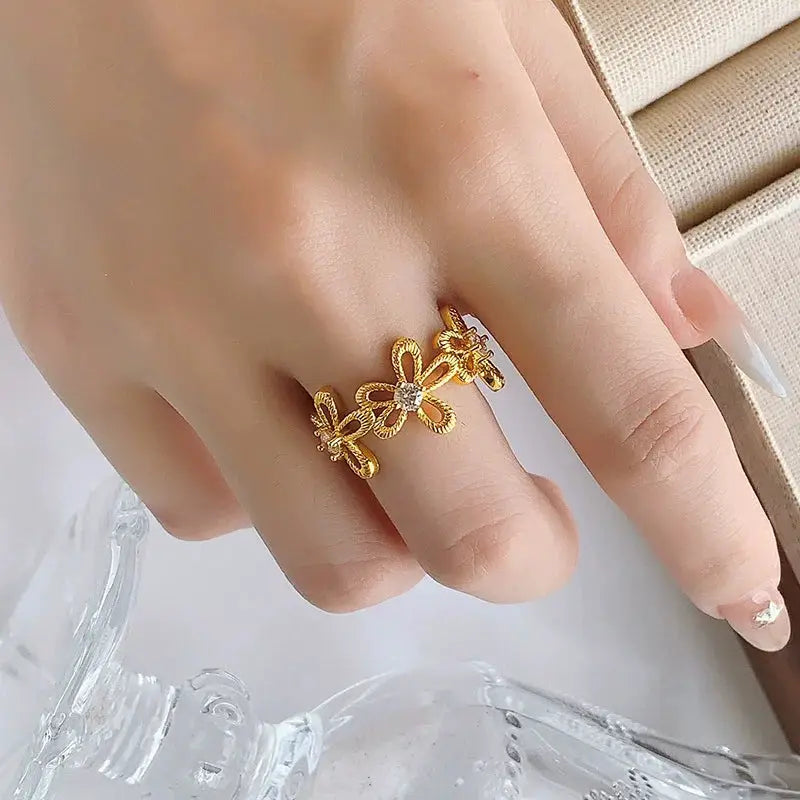 925 Sterling Silver Love Heart Ring With Hanadama Pearl For Women Gift Jewelry Birthday