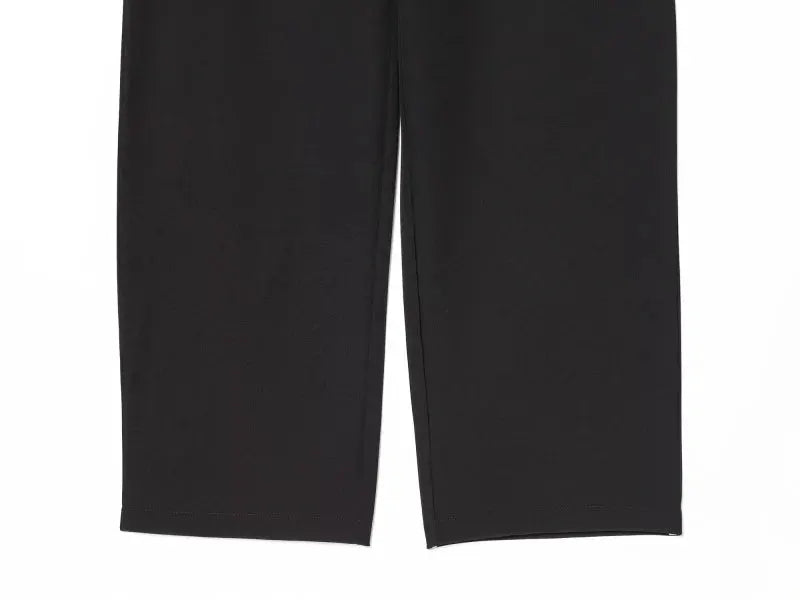 Simples Market ETJ 2025 women's slim black trousers