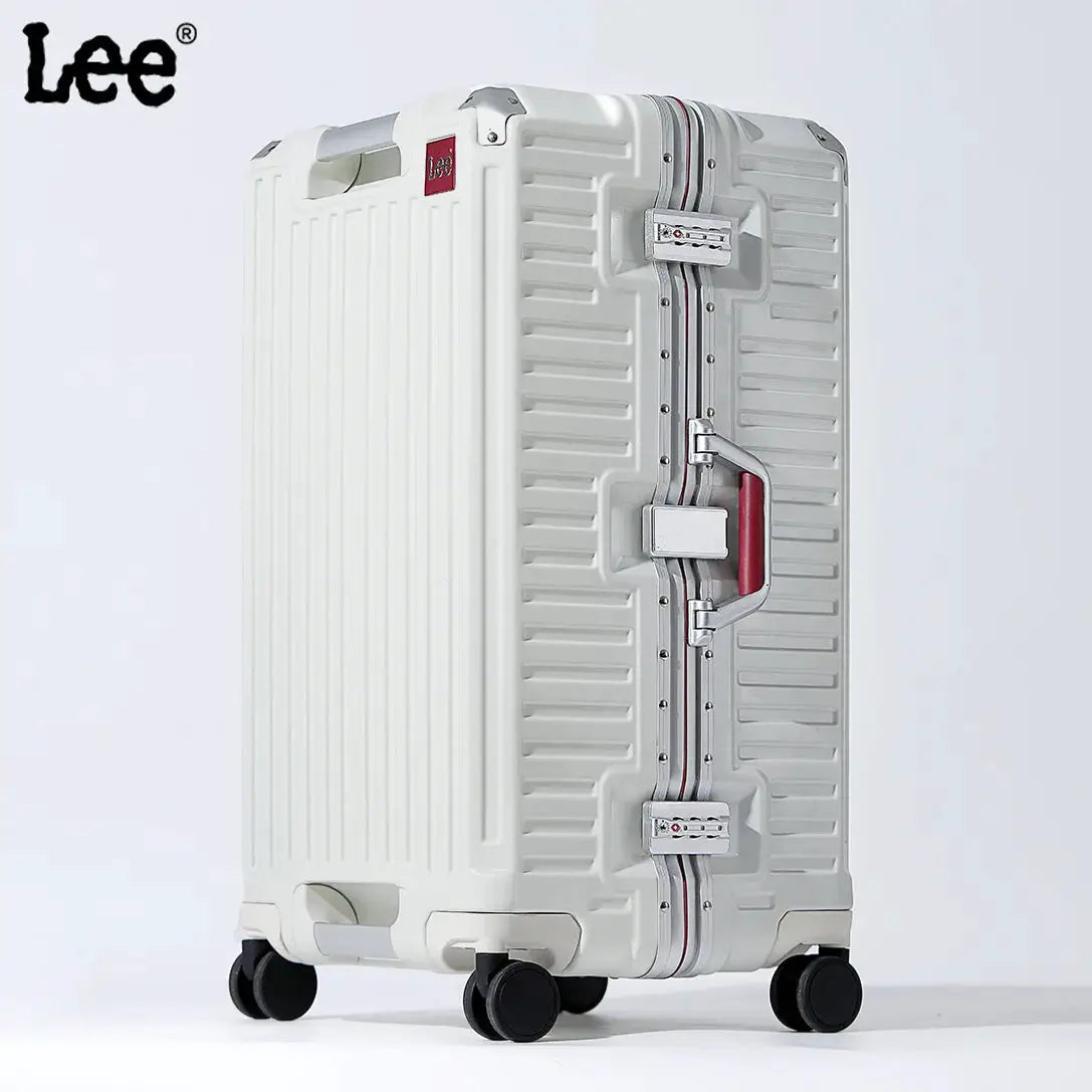 VoyageCraft Wide Handle Carry On Suitcase Aluminum Frame Luggage 20 24 26 Inches