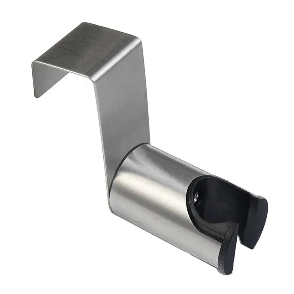 Stainless steel bidet sprayer holder hook by Simples Market, wall-mounted bathroom bracket.