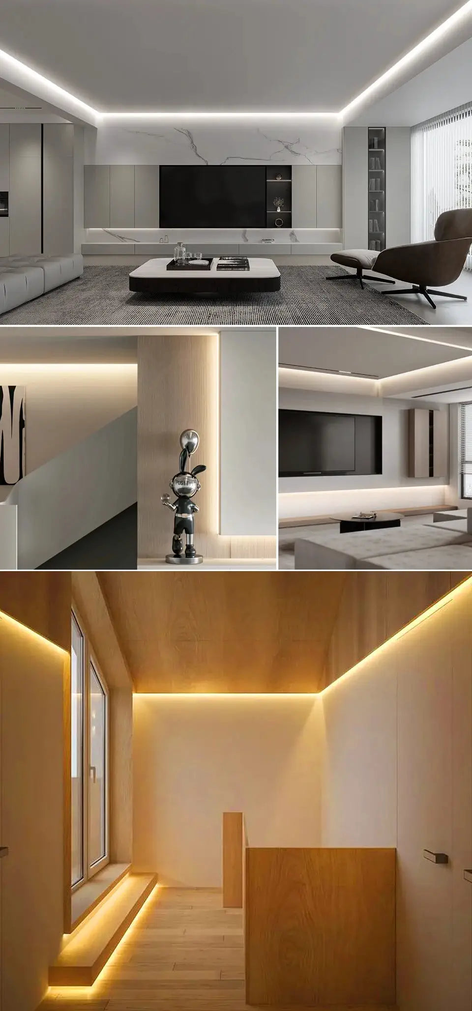 Dupont COB/2835SMD LED strip light by Simples Market, high-density flexible 12V tape for closet shelves
