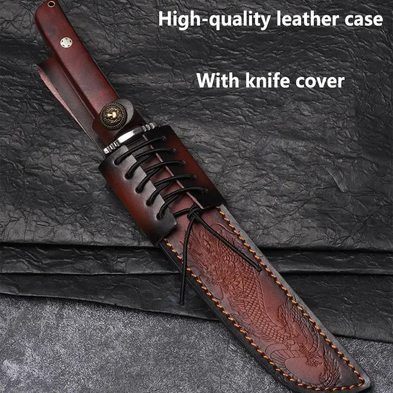 High Hardness Japanese Kitchen Knife Stainless Steel Professional Butcher Boning Knife For Lamb And Beef Cutting