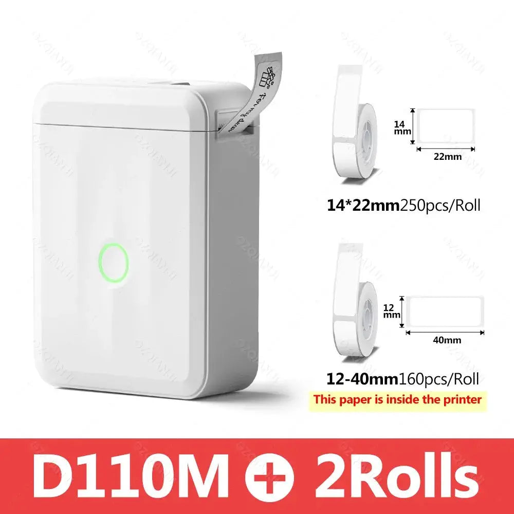 Niimbot D110 Smart Portable Direct Thermal Label Printer With Wireless