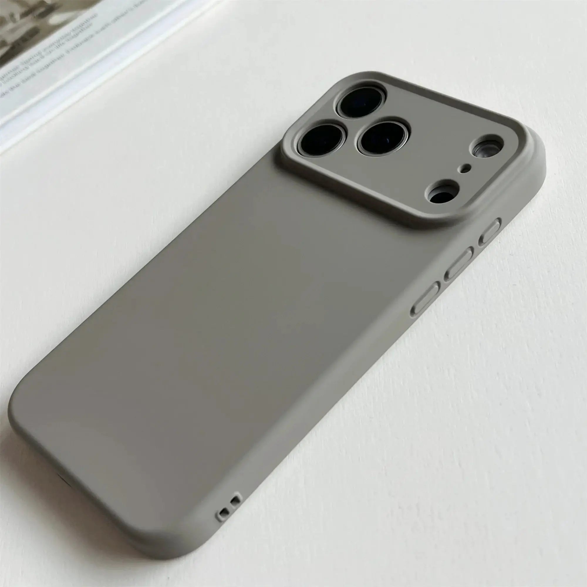 MagSafe TPU Shockproof Case For iPhone 17 Pro Max And 17 Pro Liquid Silicone Camera Protection And Wireless Charging
