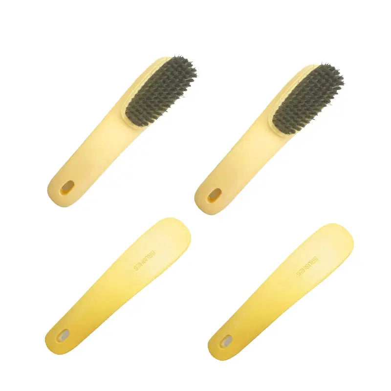 NovaClean Pro Shoe Cleaning Brush Durable Plastic Scrubbing Tool For Shoes Clothes And Home Use
