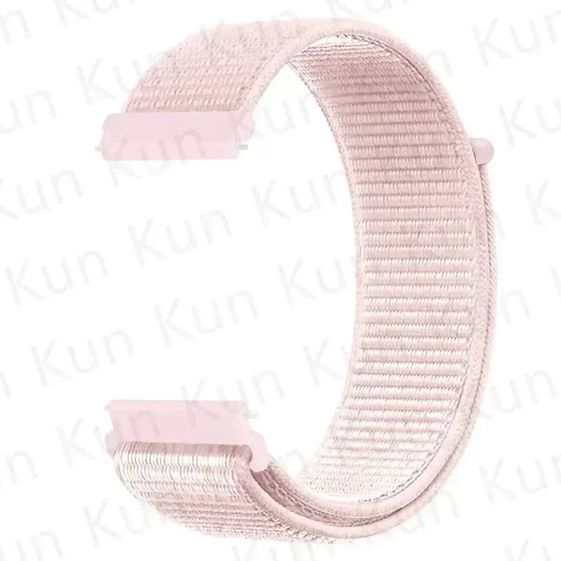 Nylon loop watch strap in pink for Redmi Watch 5 Active/Lite, 20–22mm, Simples Market