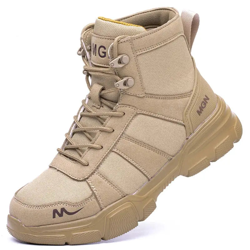 Indestructible Safety Shoes For Men And Women With Steel Toe And Puncture Proof Non Slip Work Boots