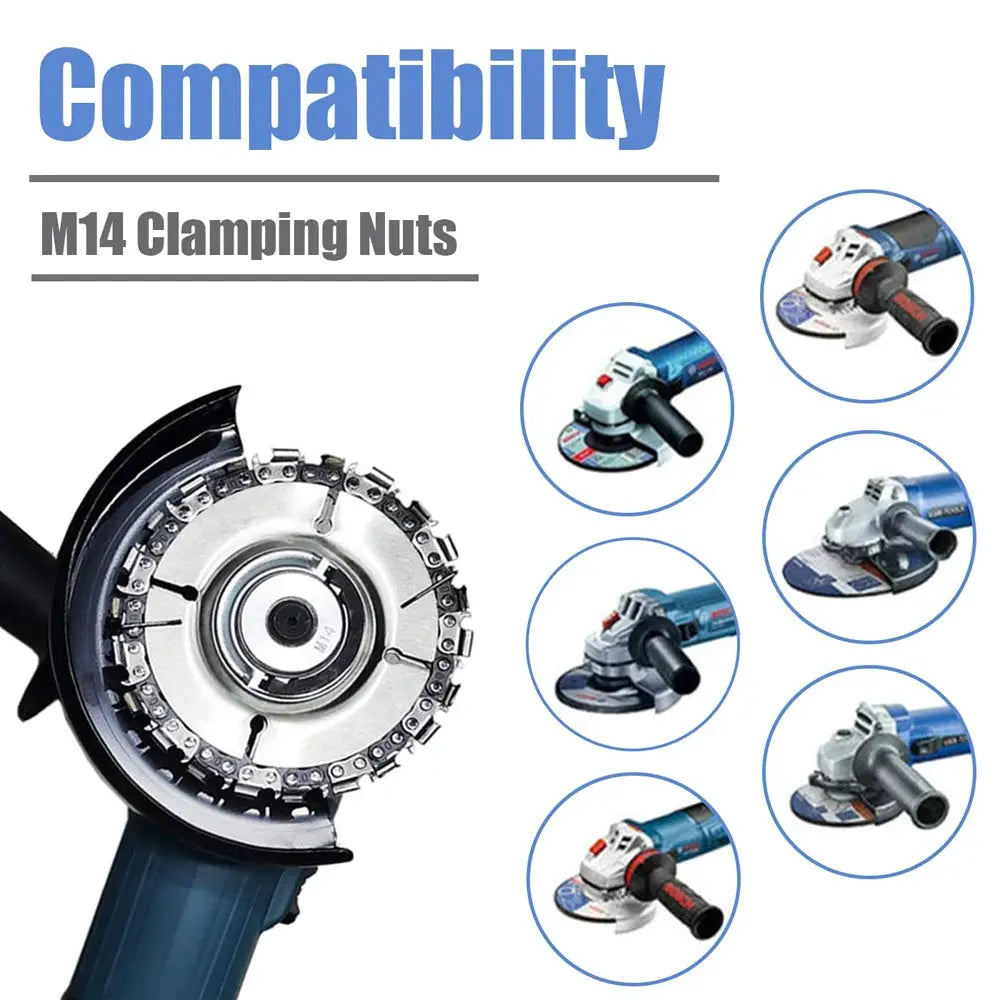 M14 Quick Release Locking Nut For Angle Grinder Flange Nut Replacement Durable Spindle Nut For Fast Disc Changes