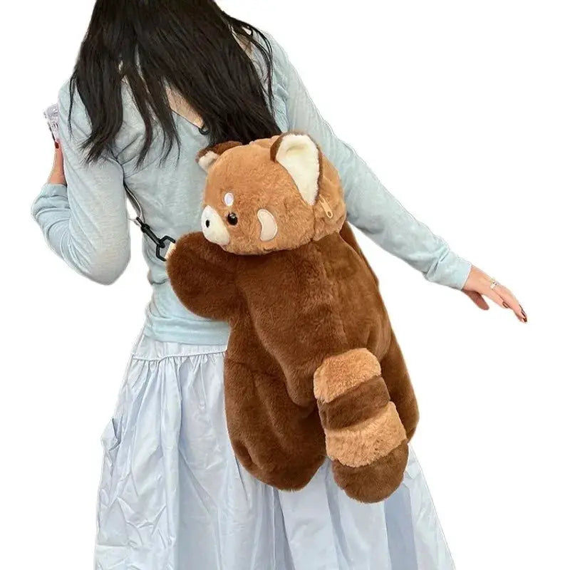 Red Panda Plushie Backpack - Simples Market