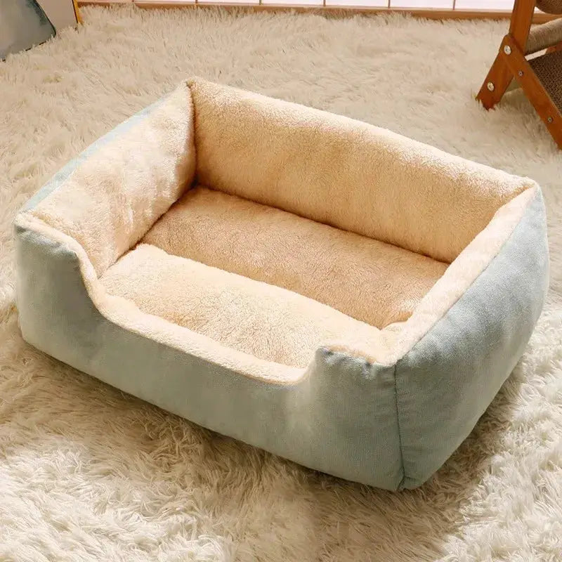 Cozy Cat Bed For Cats And Kittens Winter Comfort Cushion Basket House Pet Supplies Accessory Habitat