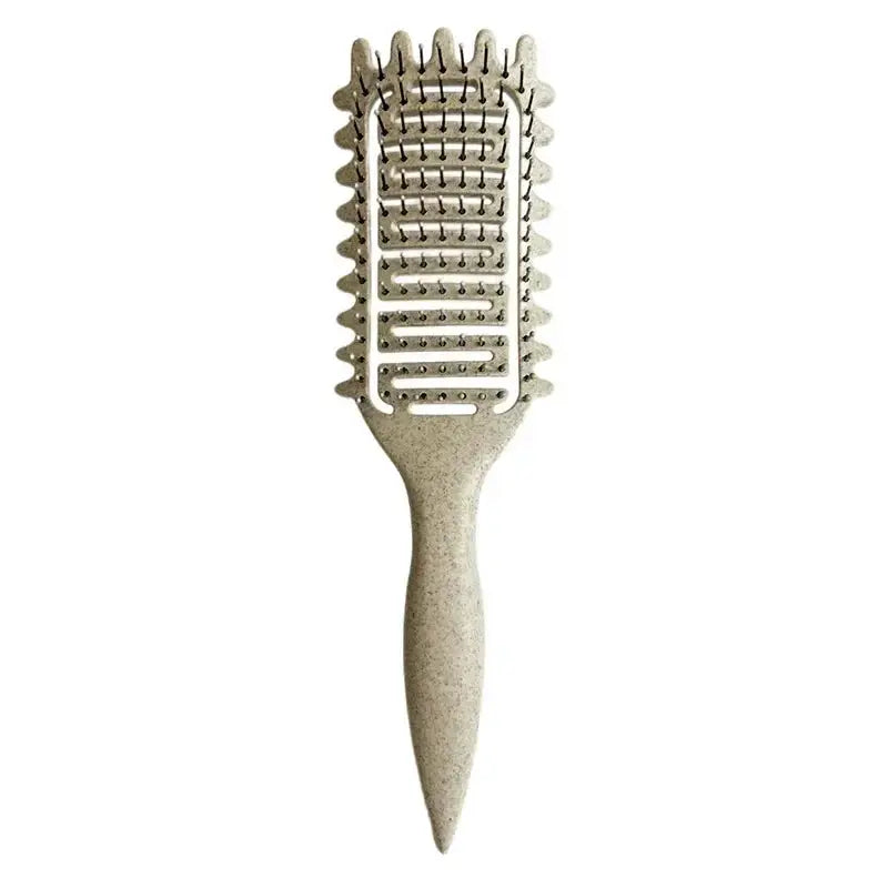 Curl Define Styling Brush For Detangling Hair Comb Hollow Out Wet Curly Hair Shaping Curls Barber Hairdressing Tool