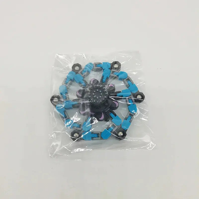 Finger Gyro Decompression Toy Rotator Transformable Fatigue Relief Stress Relief Gifts For Children And Adults