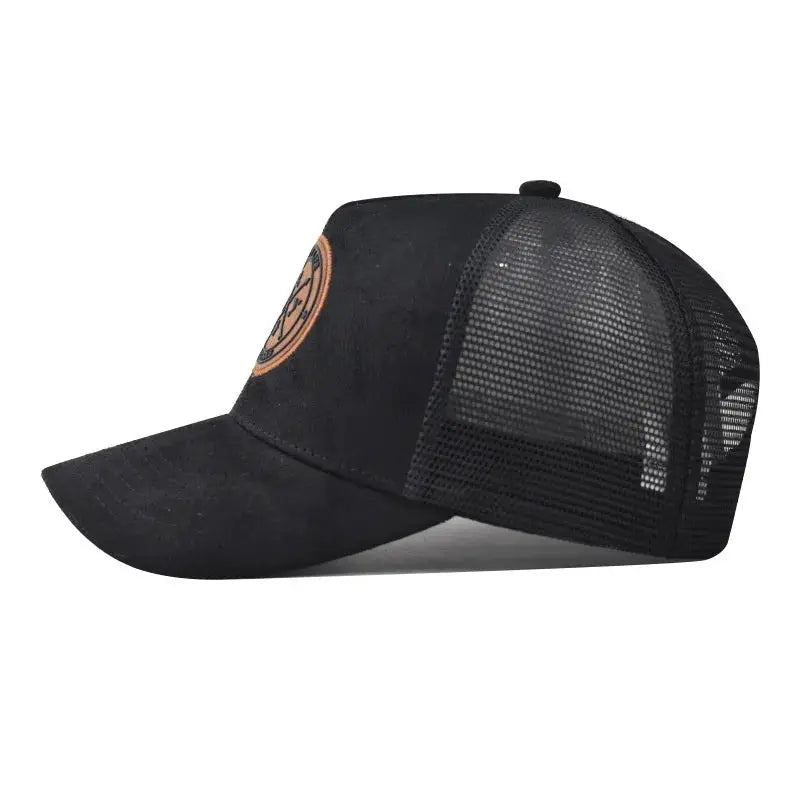 Summer Mesh Baseball Cap For Women And Men ENJOY LIFE Patch Snapback Breathable Unisex Street Hip Hop Trucker Cap