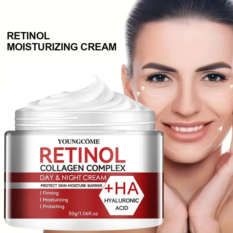 Youngcome Retinol Collagen Facial Care Moisturizing Cream For Deep Hydration And Skin Repair Suitable For Dry Aging Skin