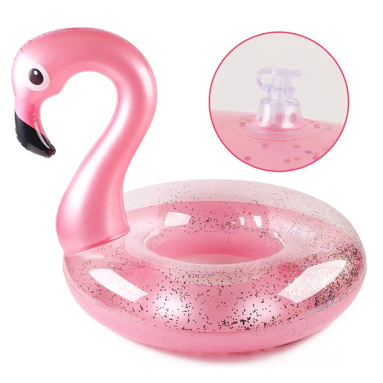 Inflatable Flamingo Pool Float for Adults and Kids Beach Lounger Summer Water Toy