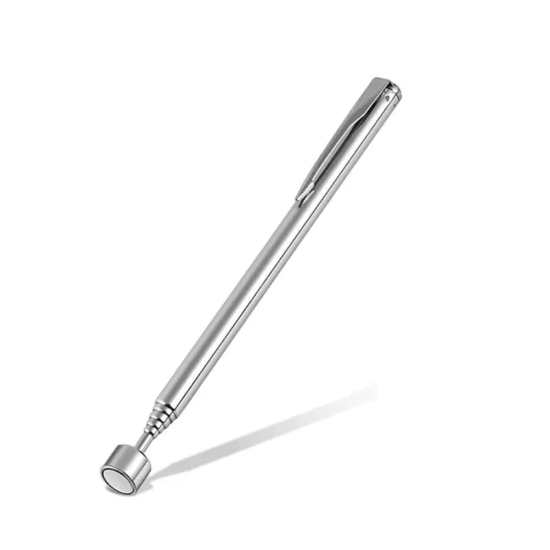 Telescopic magnet picking tool, stainless steel with magnetic tip for hard-to-reach areas