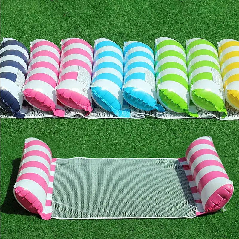 4 In 1 Inflatable Pool Hammock Floats Ideal Saddle Lounge Chair Hammock Drifter For Relaxing Pool Time