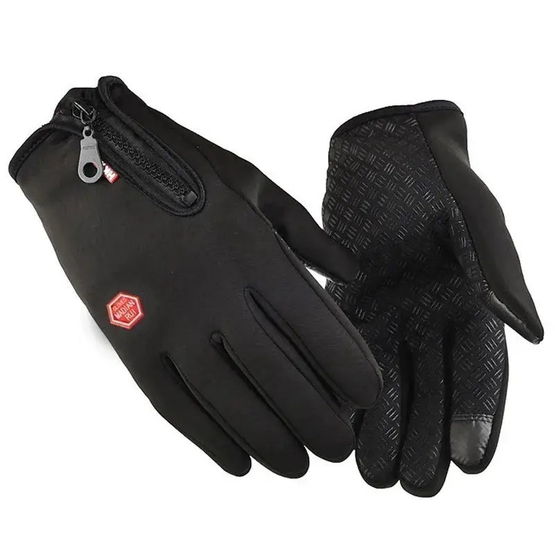 Winter Warm Cycling Gloves Waterproof Full Finger Touchscreen For Outdoor Riding And Skiing