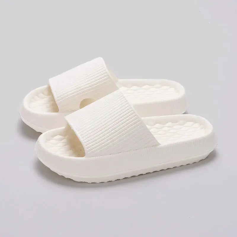 Lucyever Cloud Slippers For Women Non Slip EVA Thick Platform Slides Indoor Bathroom Comfort