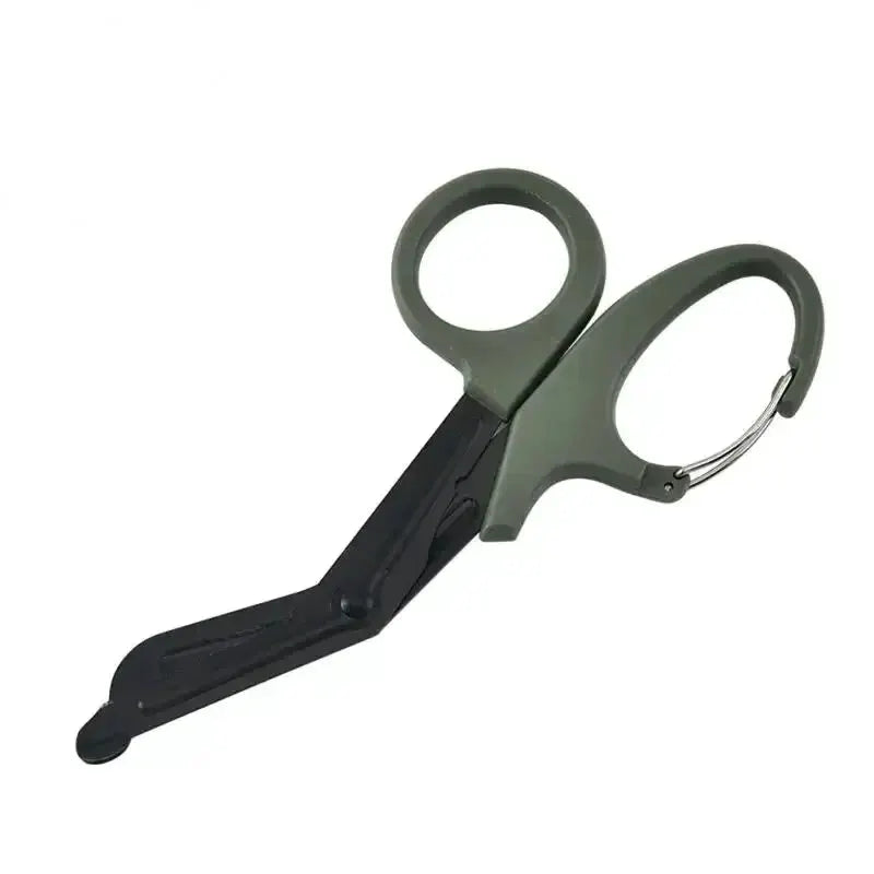 Rescue First Aid EMT Trauma Bandage Shears Medical Scissors 15 18.5 Cm Stainless Steel Milled Serrations Curved Tip