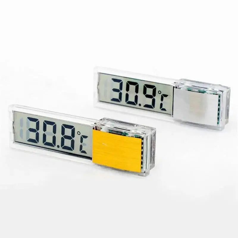 1 Piece Aquarium Thermometer 3D Digital LED Electronic Fish Tank Temperature Meter For Fish And Turtle Tanks Decor