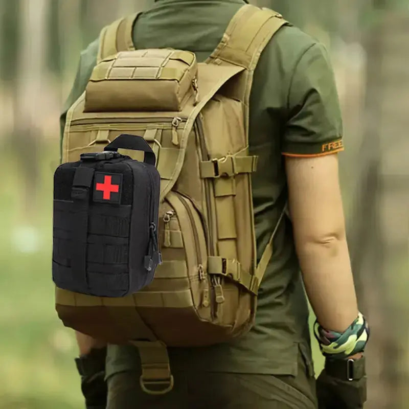 156 Piece 30 in 1 Home Outdoor Travel First Aid Kit for Camping Boating Hiking Portable Multifunctional Mountaineering Kit