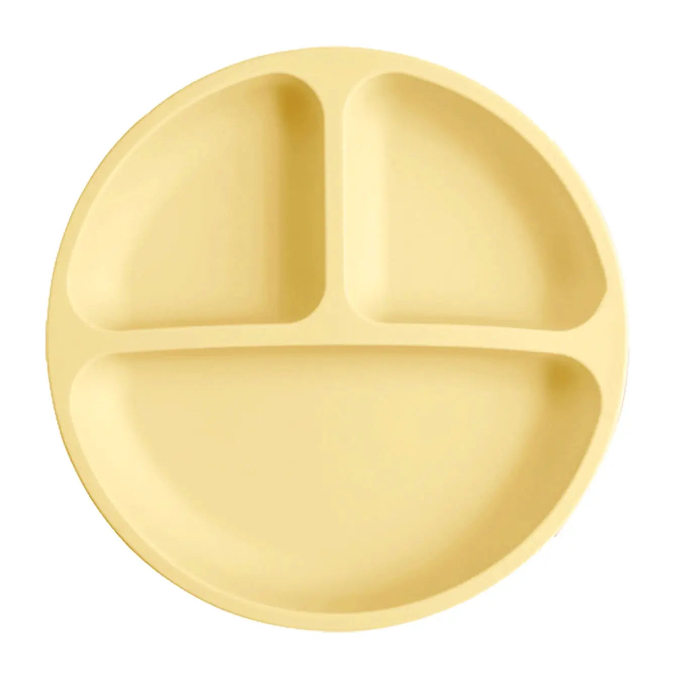 Silicone Suction Plate For Babies BPA Free Toddler Dining Dish With Suction Base Non Slip Tableware Kids Feeding Bowl