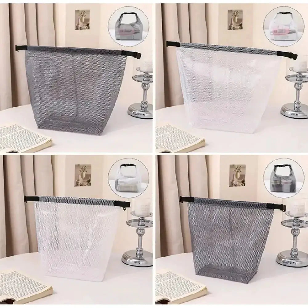AquaGuard Waterproof Storage Bag For Fitness Gear And Toiletries With Large Capacity Drawstring And Buckle Handle