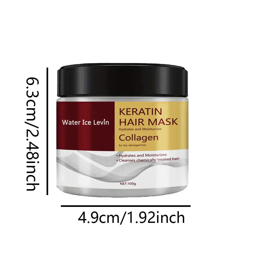 LuxeHair Collagen Keratin Hair Mask Oil Control And Deep Repair For Soft Frizz Free Hair