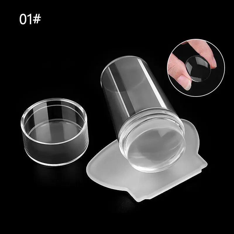 FUMOSIK French Manicure Stamping Kit - Simples Market