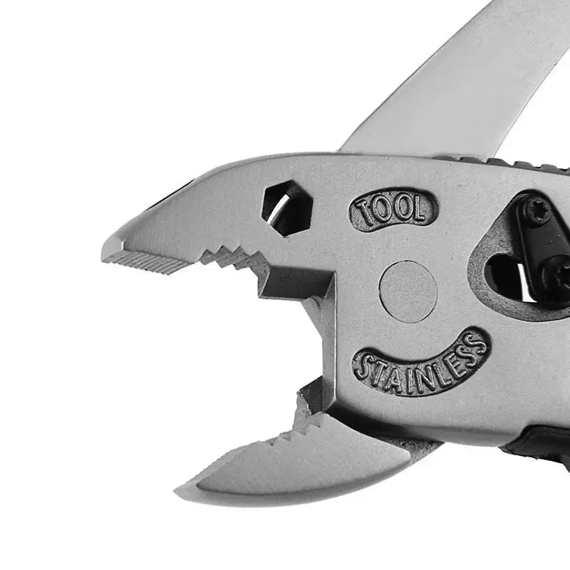 All In One Multitool Pliers Pocket Knife Screwdriver Set And Adjustable Wrench For Camping Outdoor Repair Survival