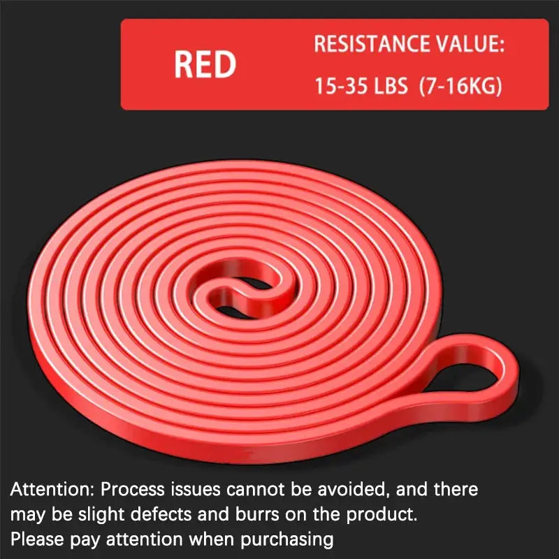 Resistance Band Set For Pull Up Assistance And Physical Therapy, Heavy Stretch Bands For Home Workouts
