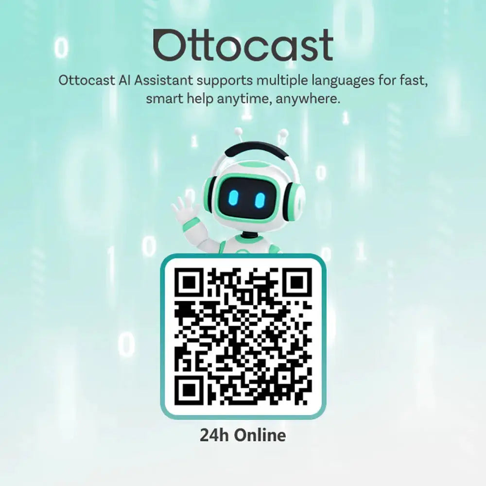 OTTOCAST P3 CarPlay AI Box Wireless Android Auto Smart TV Box for Cars