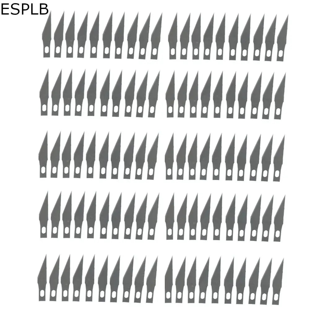 Number 11 Scalpel Knife Blades Pack Of 50 Or 100 Stainless Steel For Engraving Metal Wood Carving Craft